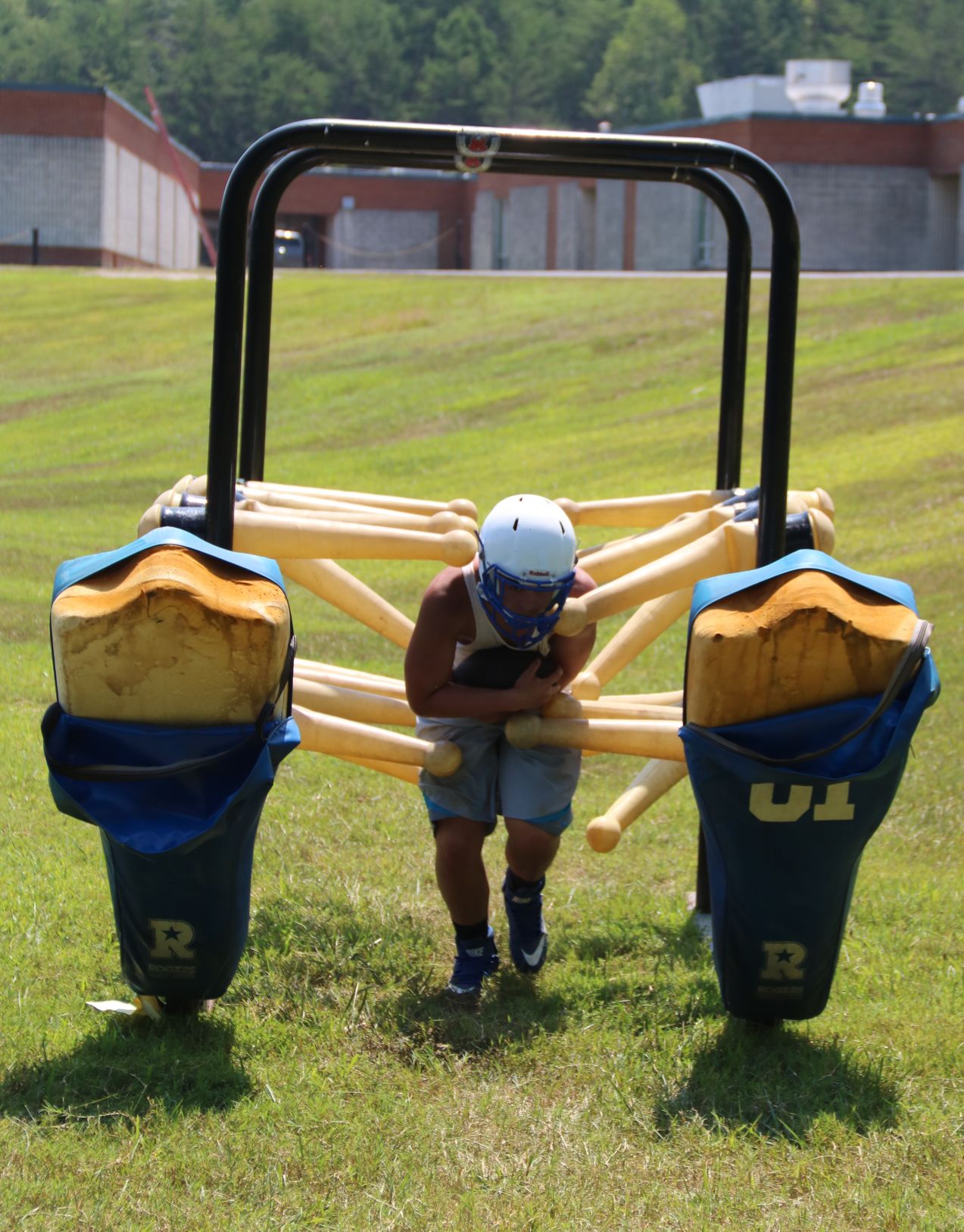First day of Bassett football practice